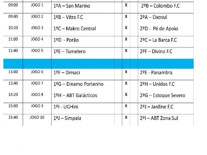 Domingo animado reúne 15 equipes no Torneio Comerciário de Futsal; Confira  os resultados e os jogos do dia 9/9