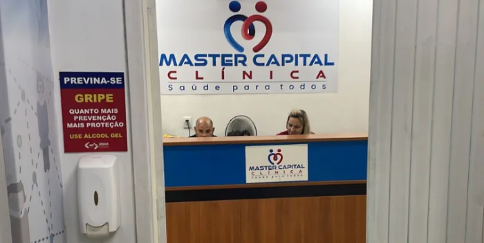 Recepção da Master Capital Clínica