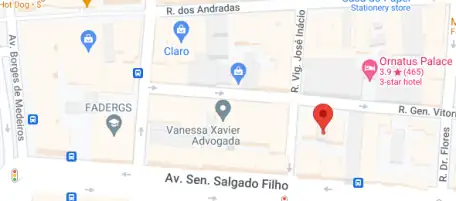 Mapa do sindicato