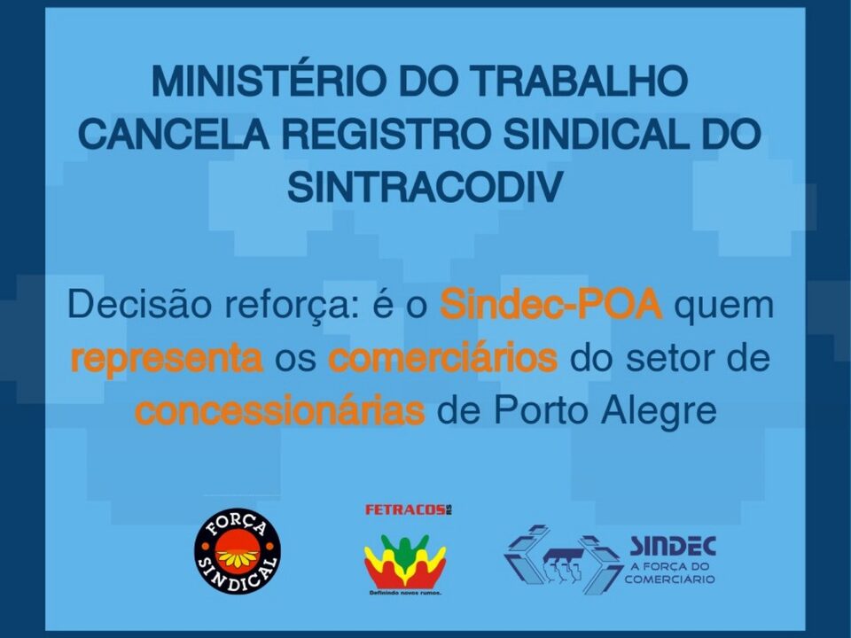 Banner o ministério do trabalho