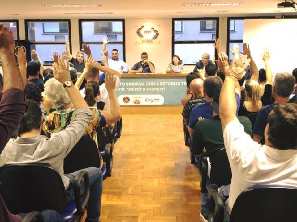 Assembléia dos comerciários