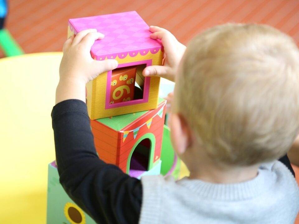 Criança na creche