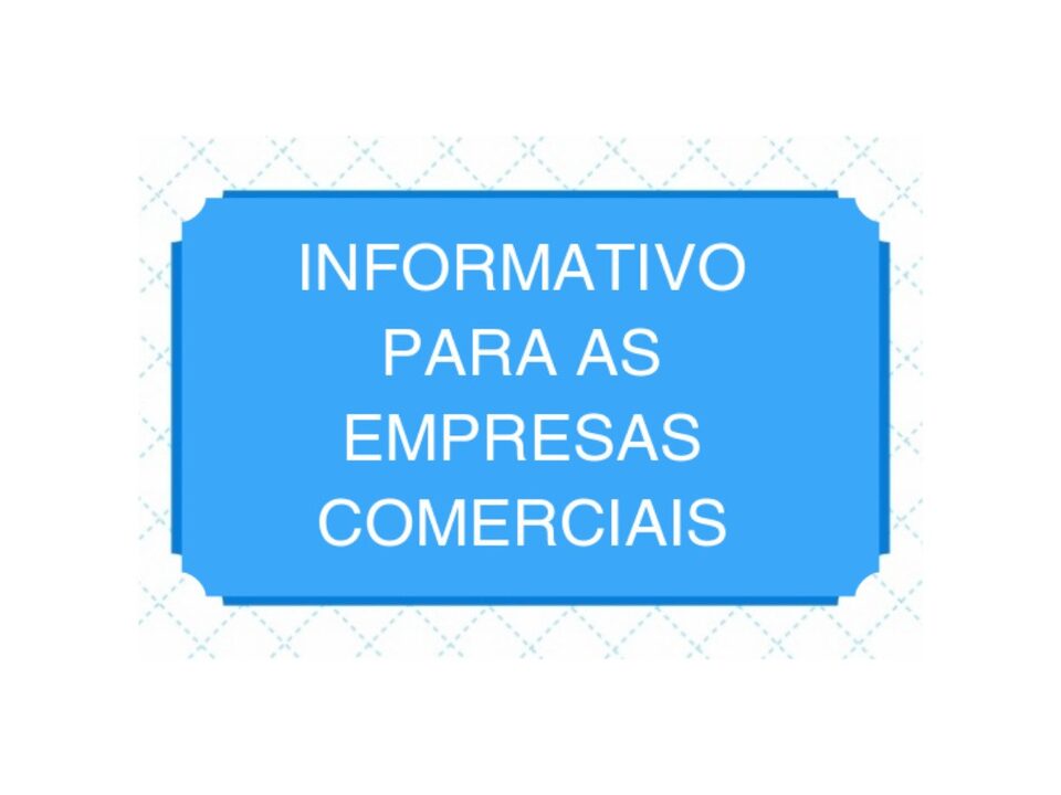 Informativo para as empresas