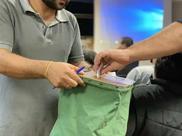 Coleta dos votos da Assembléia