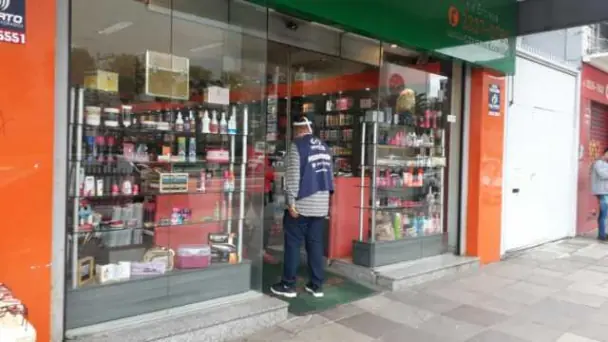 Fiscalização nas lojas