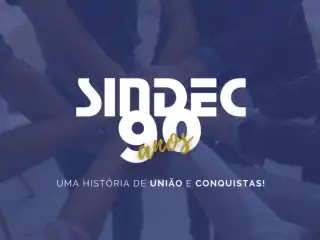 Banner dos 90 anos do sindicato