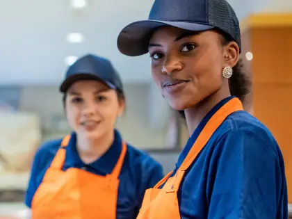 Duas comerciárias em Porto Alegre