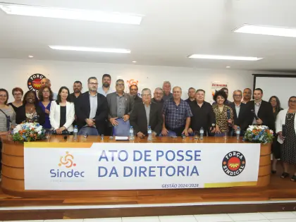 Diretoria do sindicato para o quadriênio 2024-2028