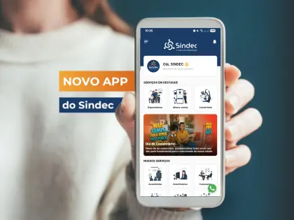 Ilustração do aplicativo