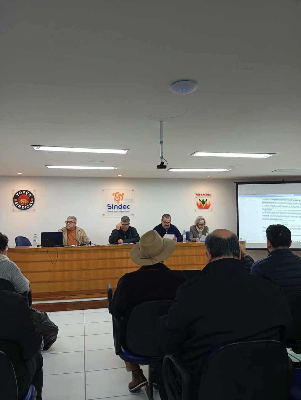 Auditório do sindicato