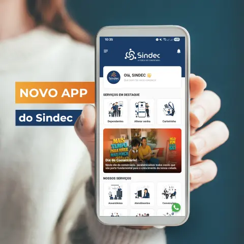 Ilustração do aplicativo